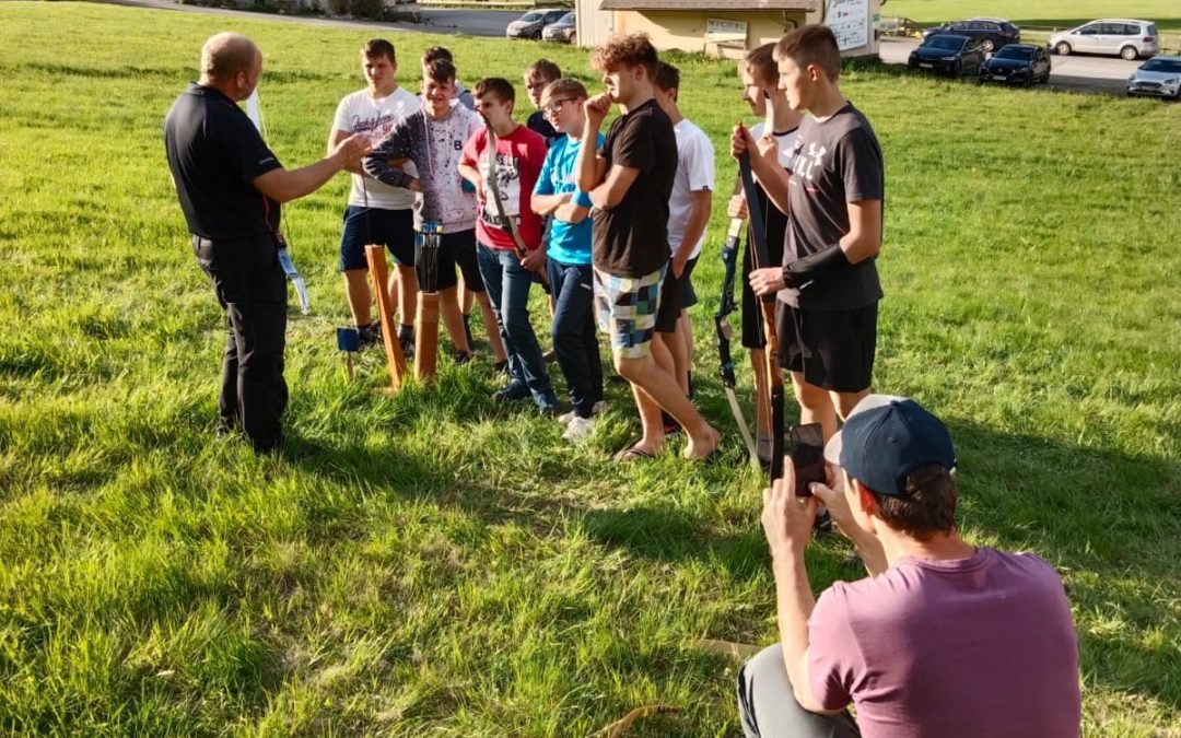 Besuch der Schüler und Schülerinnen der Landwirtschaftschule Hafendorf